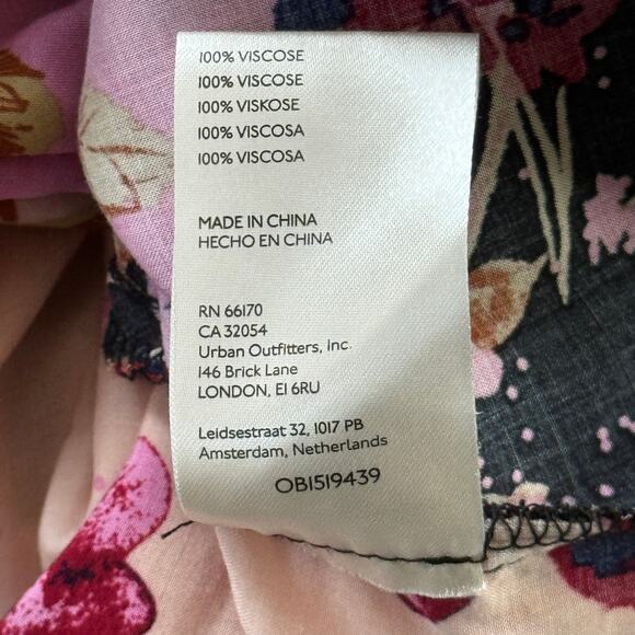 Free‎ People Jackie Printed Maxi Top Vintage Combo Floral Size XS - Picture 11 of 11